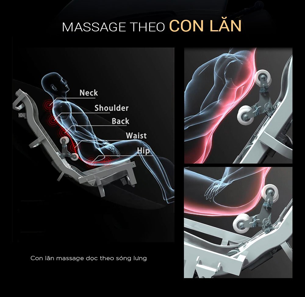 ghế massage 3d