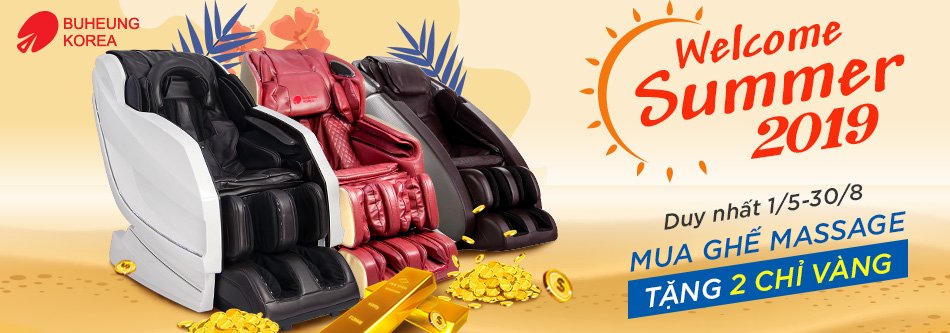 mua ghế massage nhận ngay 2 chỉ vàng 9999