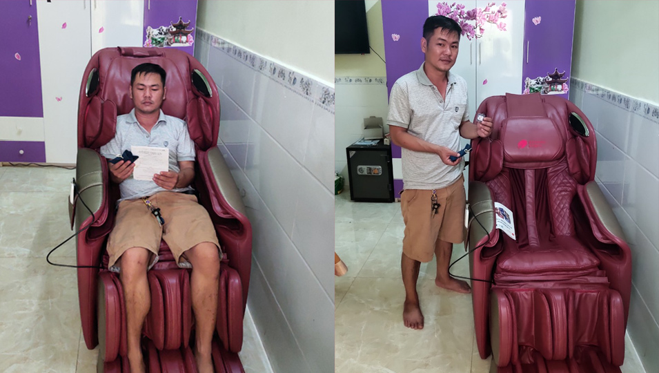 Ghế massage Buheung: Chăm sóc sức khỏe đến tận Tây Nguyên xa xôi 2