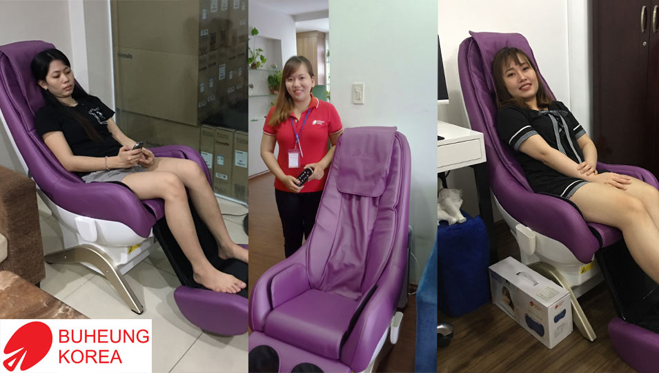 Ghế massage Buheung MK-5000 : Khách hàng tháng 9 1