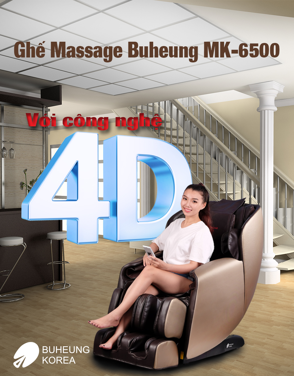 REVIEW GHẾ MASSAGE BUHEUNG MK-6500 1