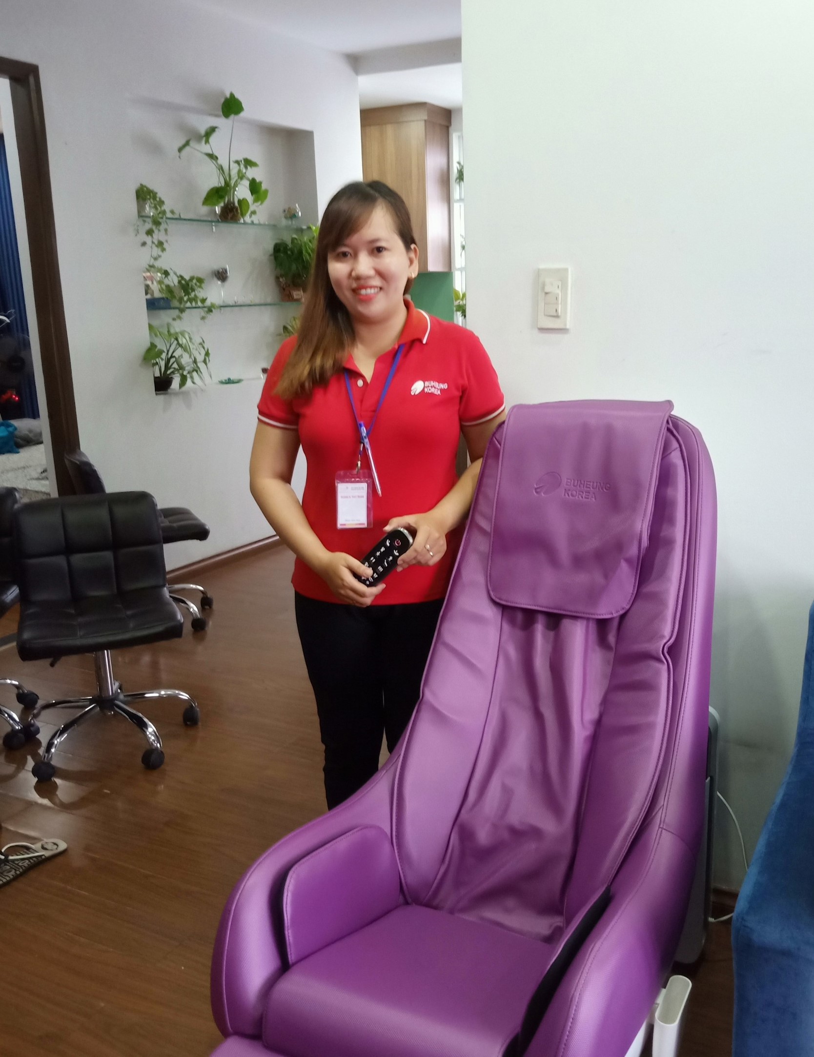 Ghế massage Buheung MK-5000 : Khách hàng tháng 9 3