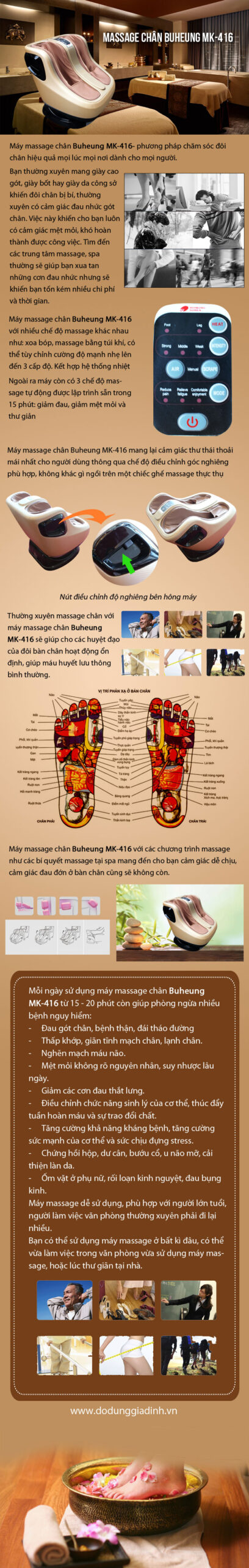 Đánh giá chi tiết ghế massage chân giá rẻ nhất Hàn Quốc 2