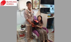 Món quà tặng sinh nhật Mẹ - ghế massage Buheung MK-5000