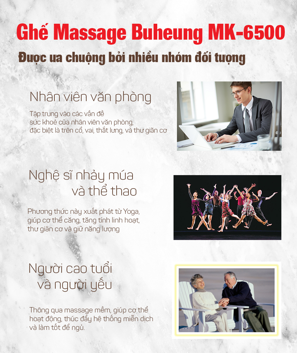 REVIEW GHẾ MASSAGE BUHEUNG MK-6500 8