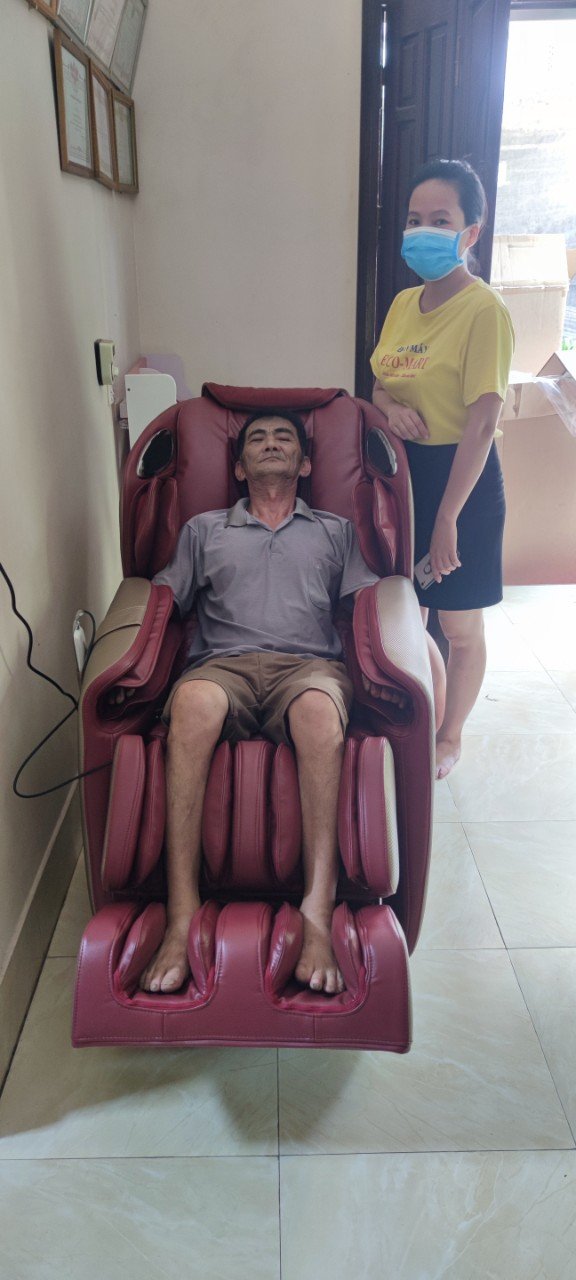 "Ghế massage, món hàng chăm sóc sức khỏe tại nhà"_ chú Thuận, Tiền Giang 1