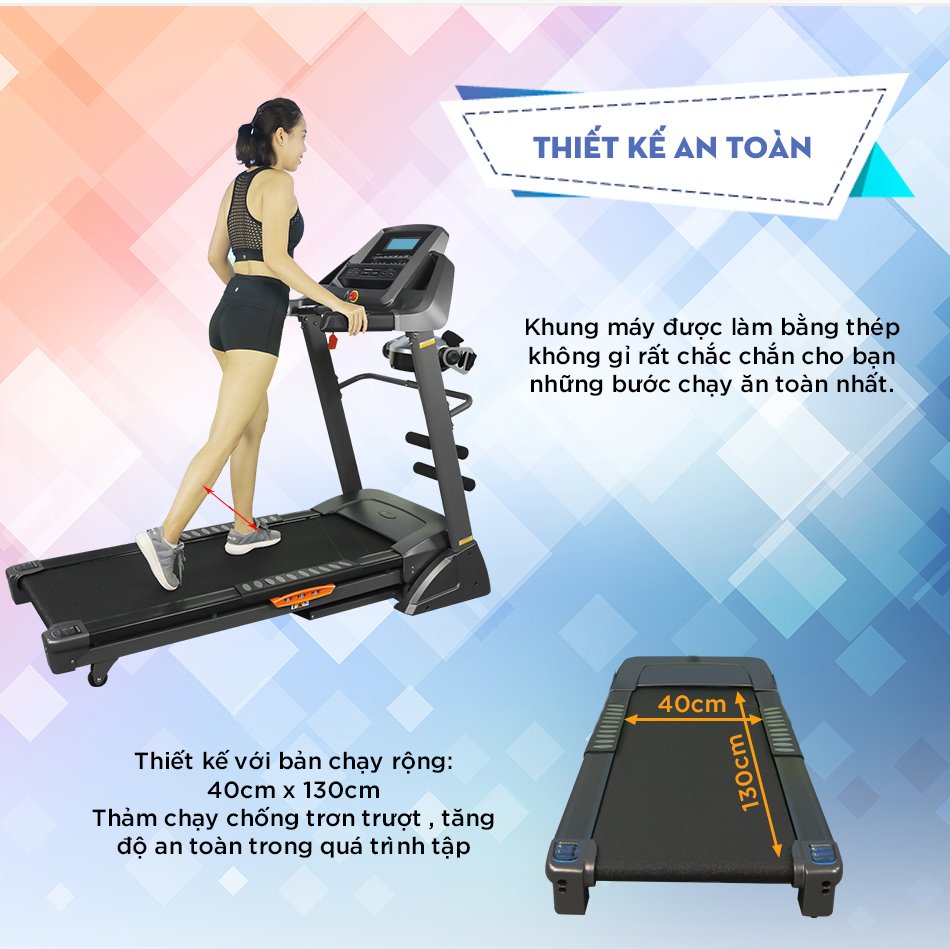 Máy Chạy Bộ Buheung MK-211 New 7 máy chạy bộ an toàn