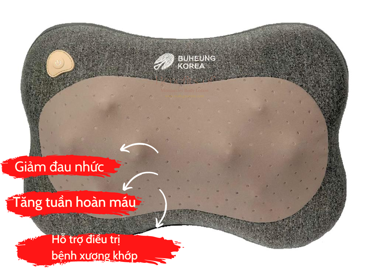 gối dành cho người đau cổ vai gáy