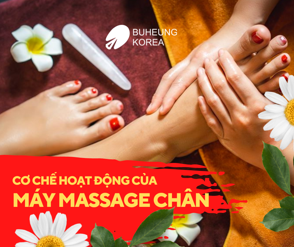 máy massage chân