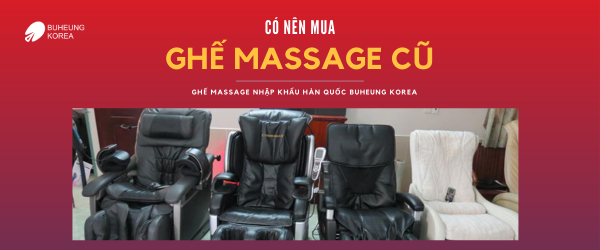 mua ghế massage cũ