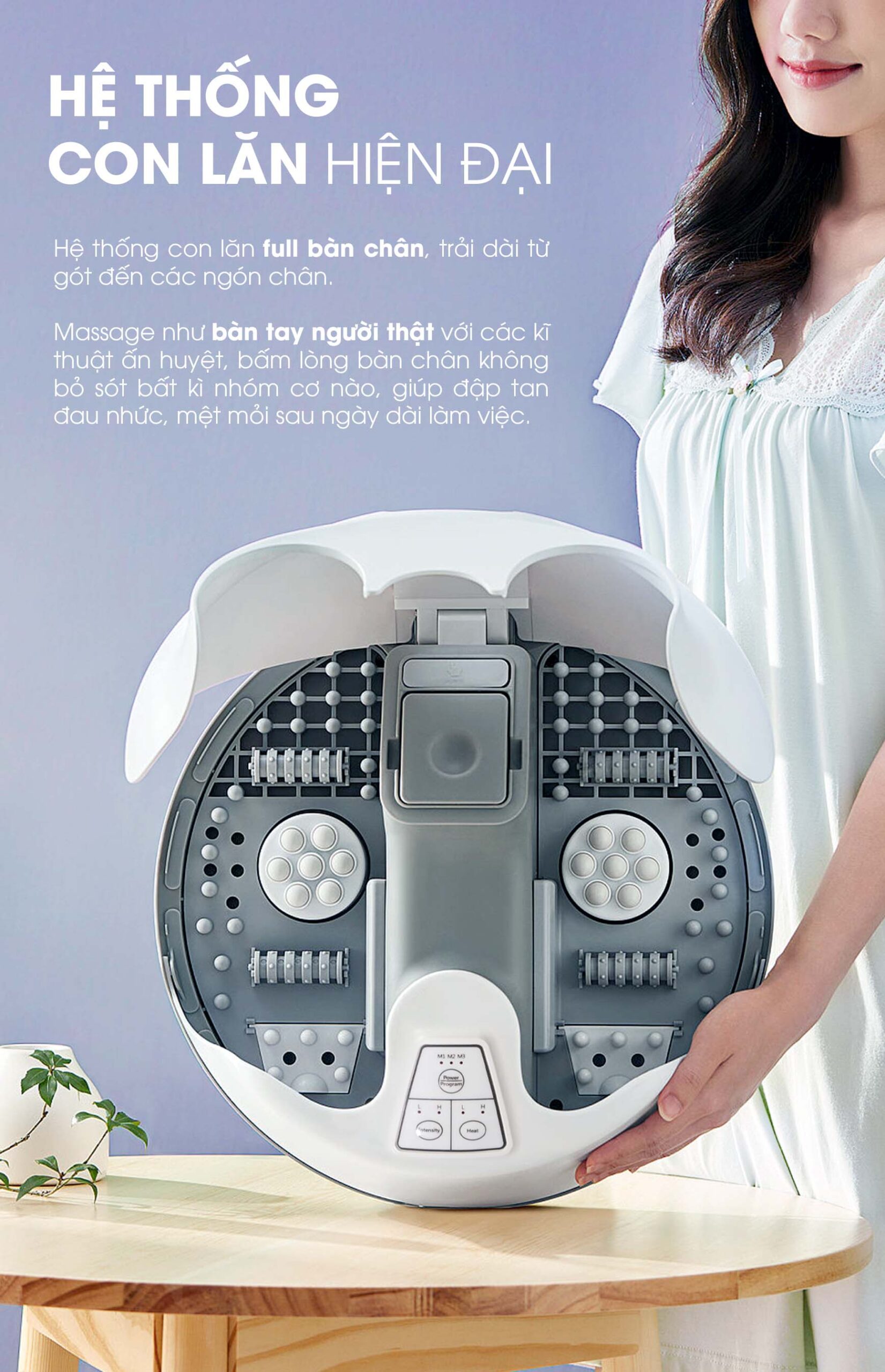 Máy Massage Chân Buheung MK-417 12 Máy massage chân Buheung MK-417