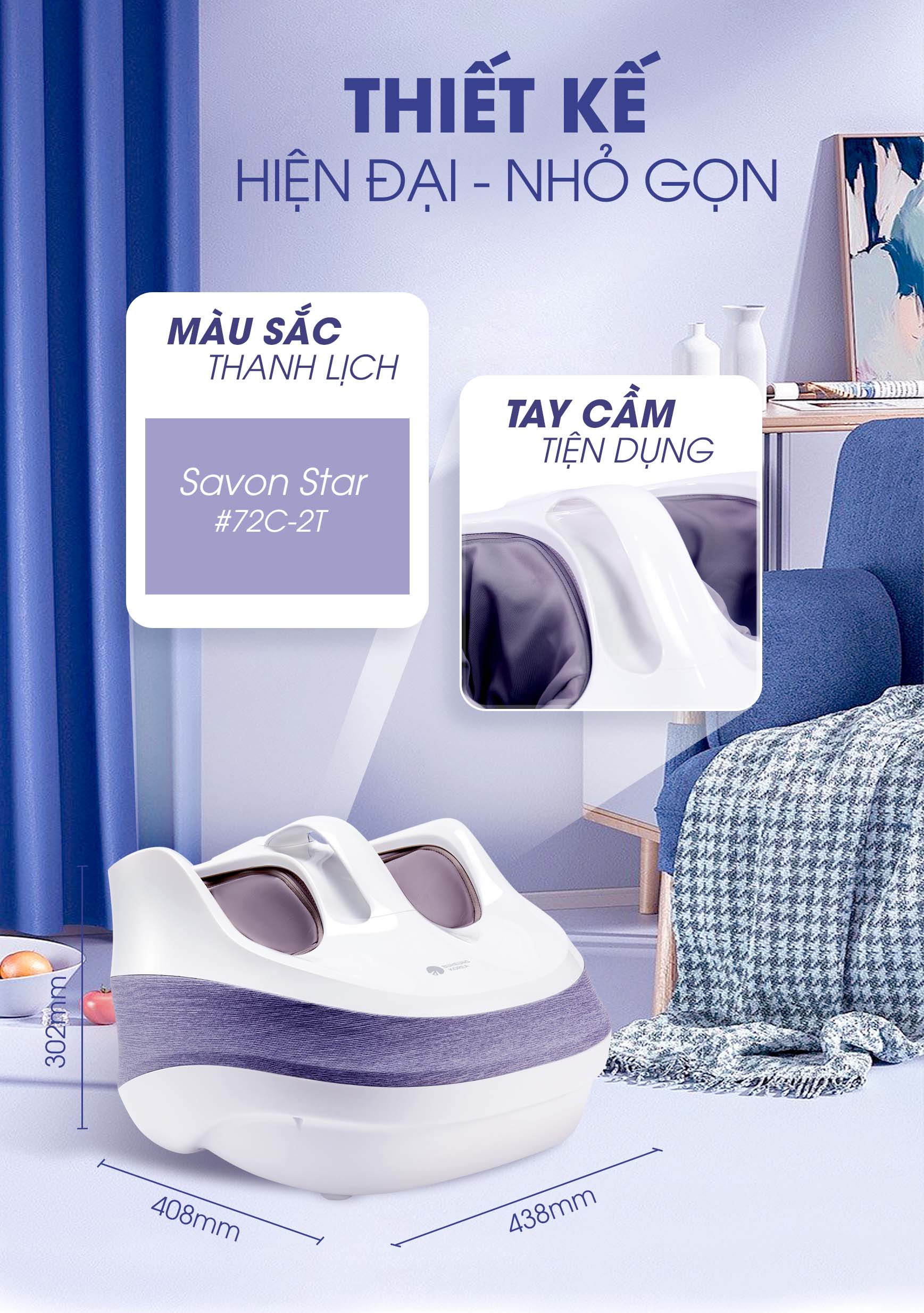 Máy Massage Chân Buheung MK-417 17 Máy massage chân Buheung MK-417