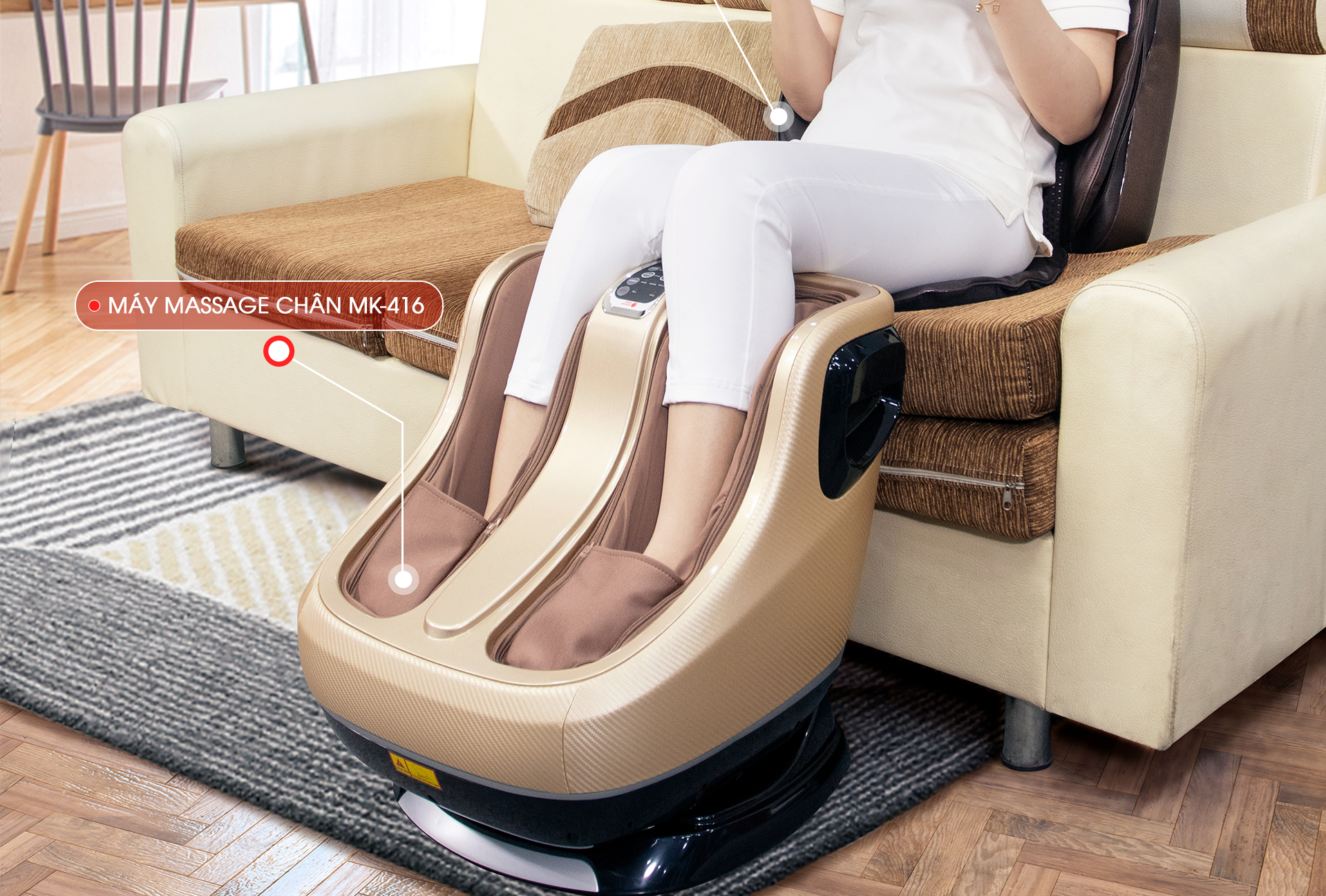 So Sánh Ghế Massage Chân Buheung Hàn Quốc Hot Nhất 2