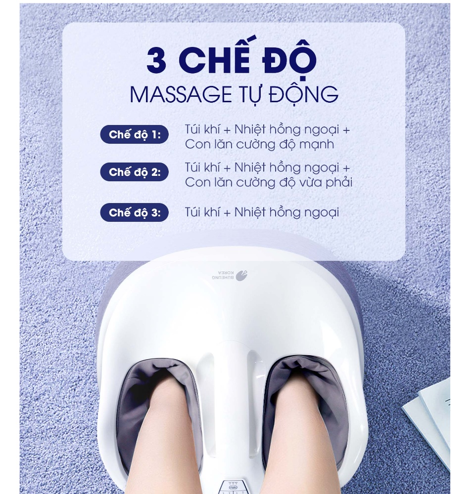 Rewview Máy Massage Chân Buheung MK 417 Nhập Khẩu Hàn Quốc 3