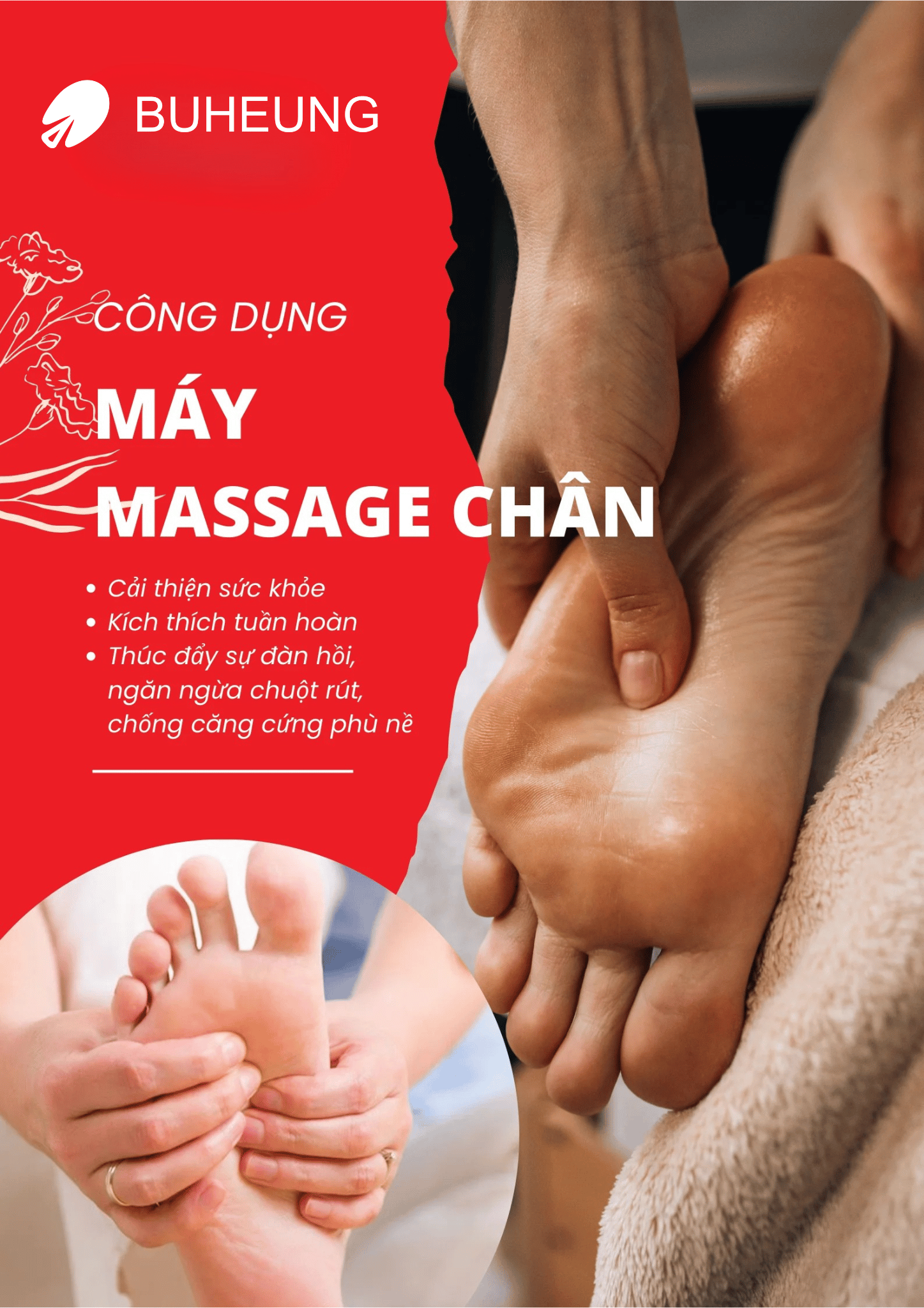 So Sánh Ghế Massage Chân Buheung Hàn Quốc Hot Nhất 5