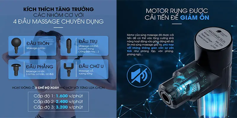 Máy Massage Cầm Tay Rung Mạnh Có Tốt Không 4