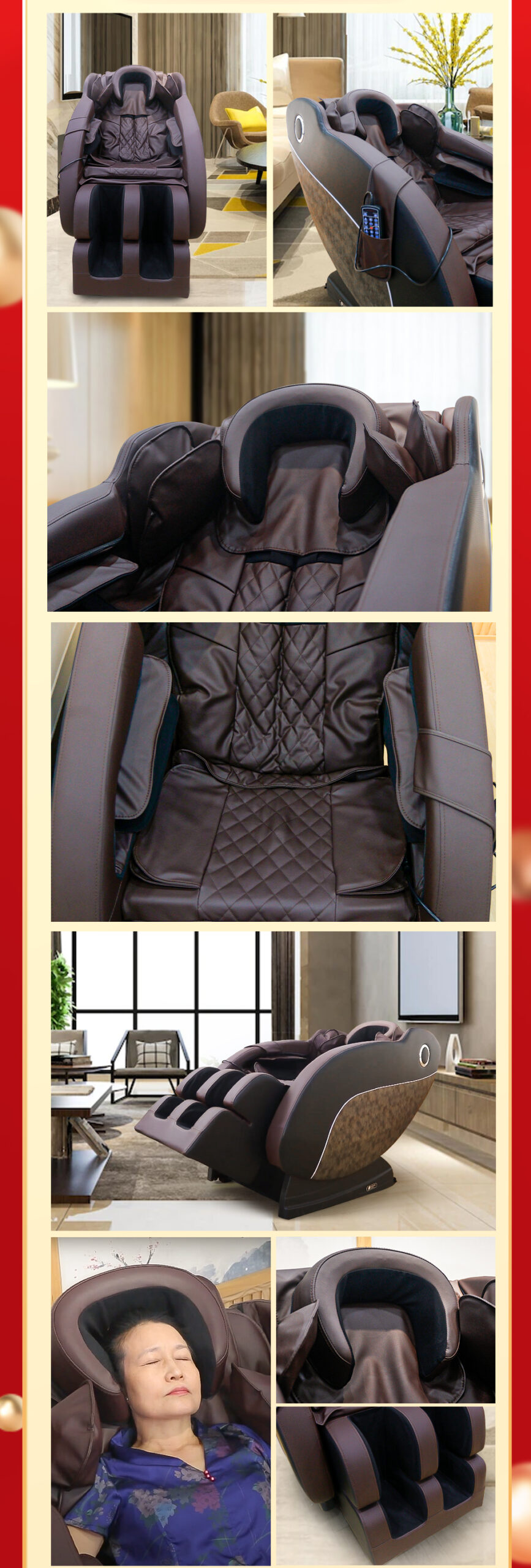 11.11 Mua 1 Tặng 1 - Ghế Massage Buheung MK-5200 11