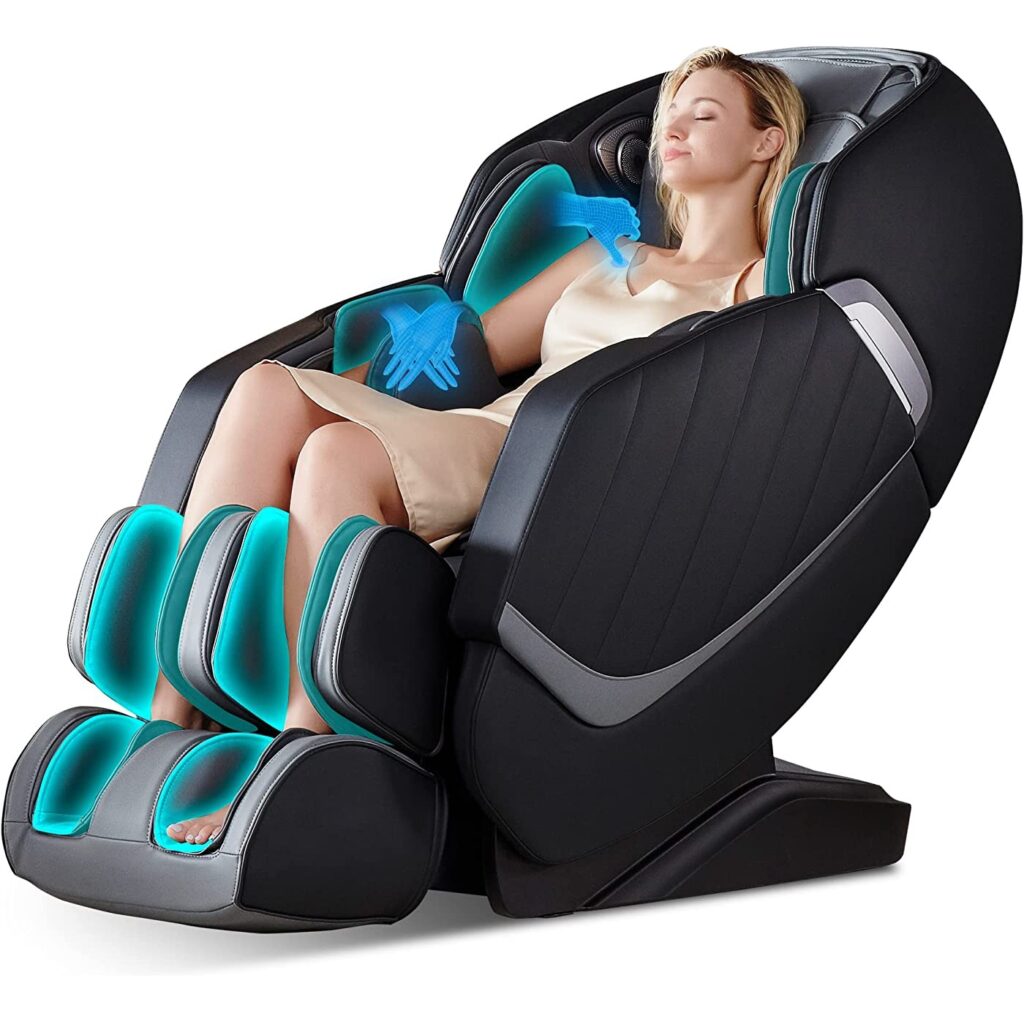 5 Vùng Tác Động Của Ghế Mát Xa Toàn Thân Khi Sử Dụng 1