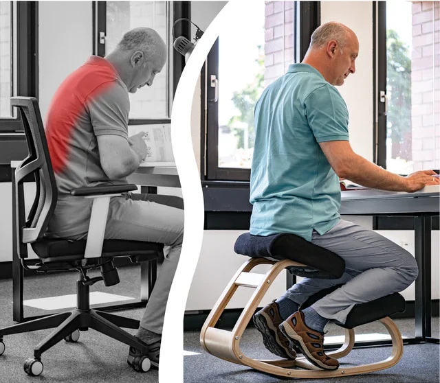 Ghế Quỳ Công Thái Học Chống Gù Lưng Thật Hay Không? 2