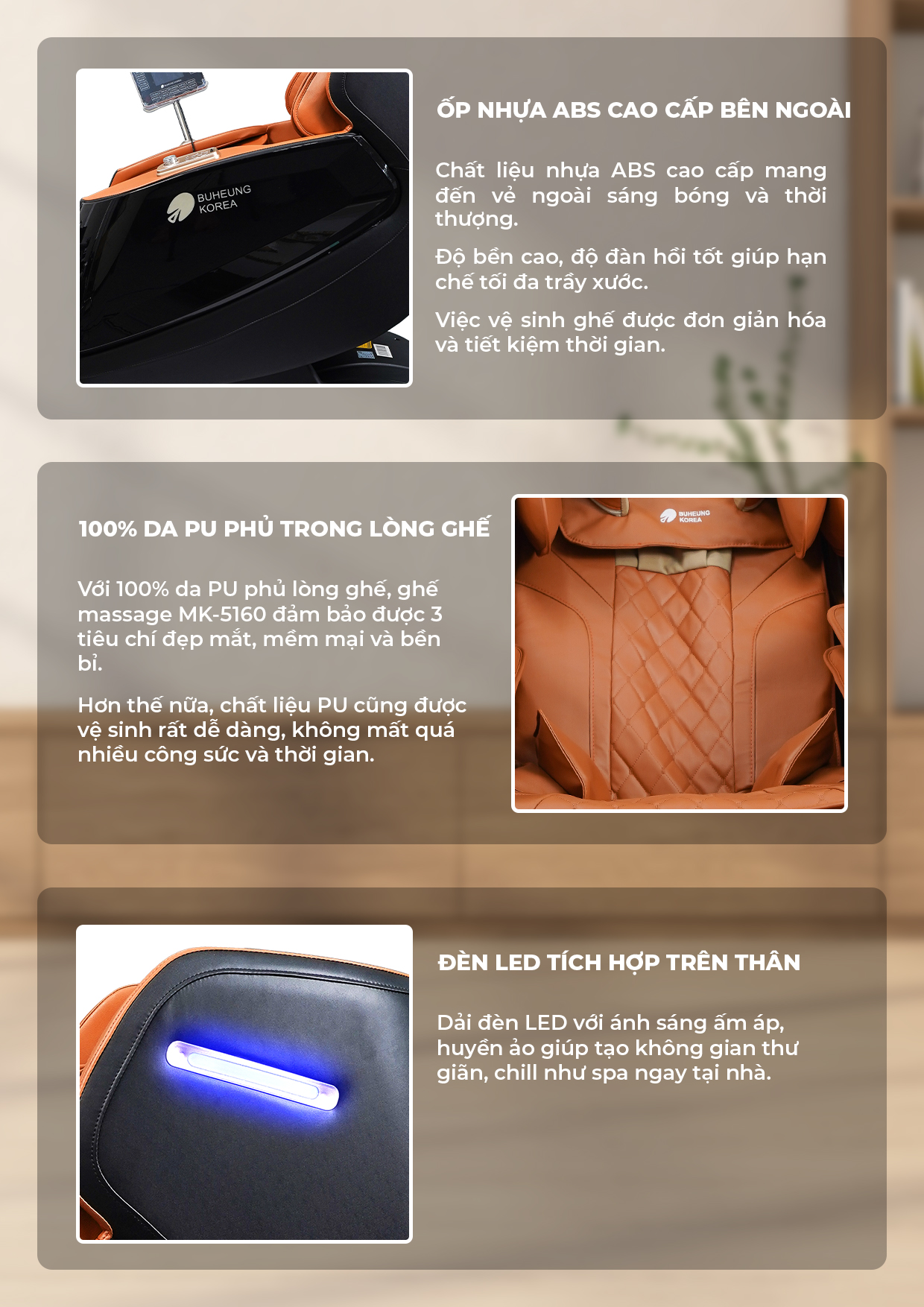 Ghế Massage MK-5160 142