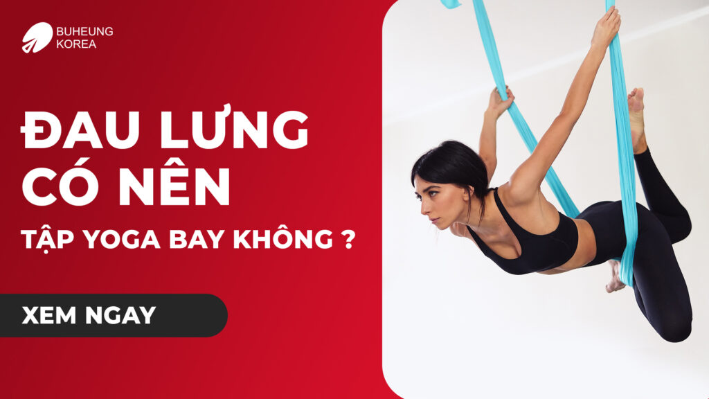 Minh họa đau lưng có nên tập yoga bay không