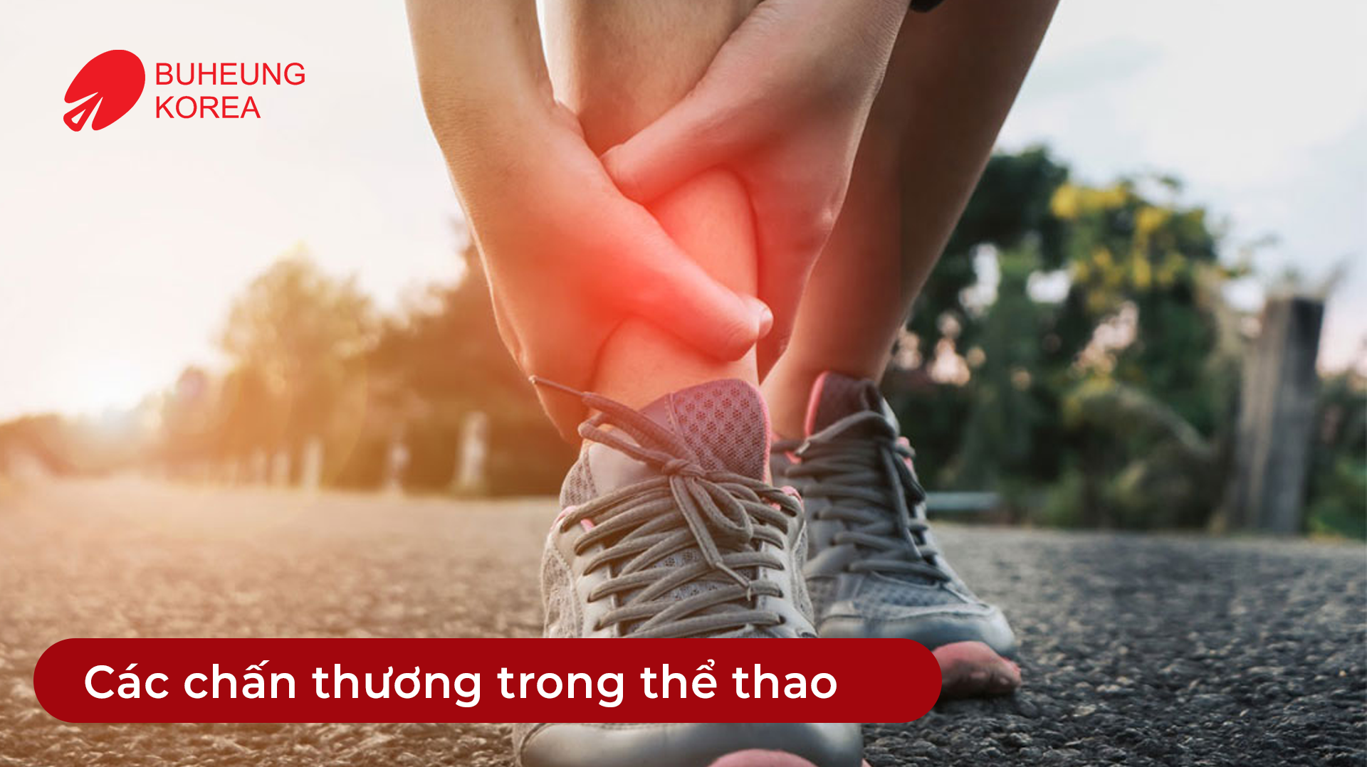 Minh họa người gặp các chấn thương khi chơi thể thao