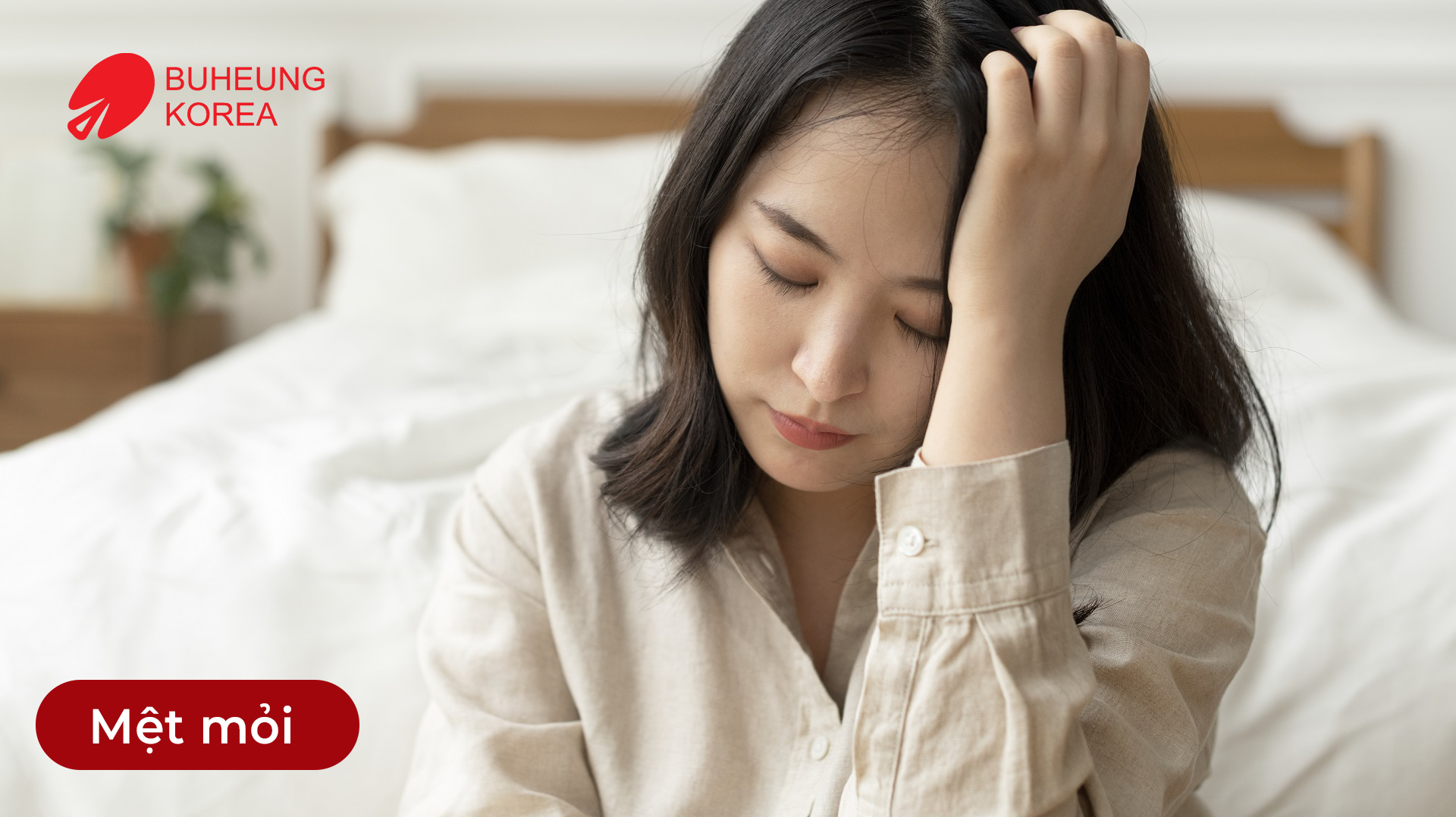 Minh họa người đang mệt mỏi