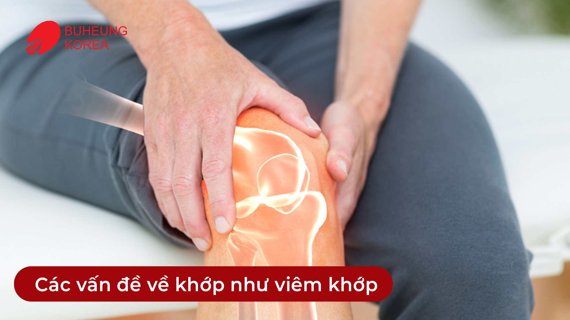 Minh họa người gặp các vấn đề về khớp