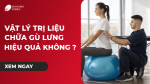Minh họa vật lý trị liệu có chữa gù lưng được không