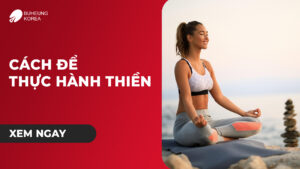 Minh họa cách thực hành thiền