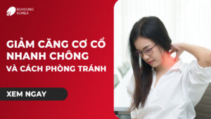 Minh họa tình trạng căng cơ cổ