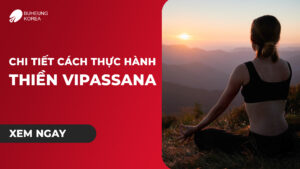 Minh họa chi tiết cách thực hành thiền vipassana