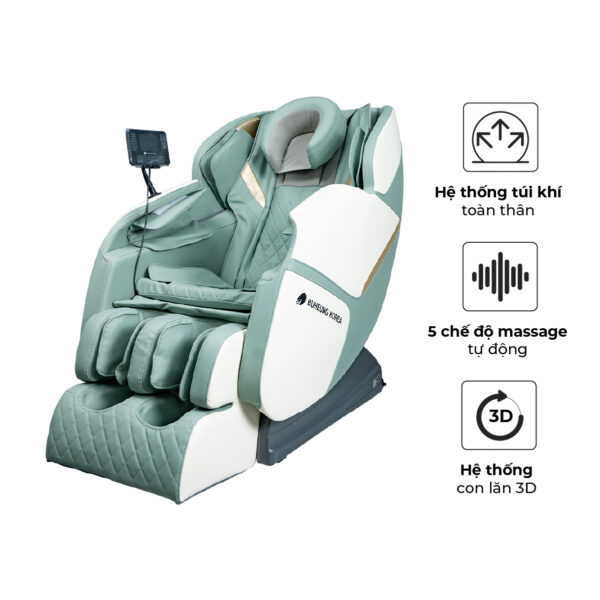 MK-5080-2 Ghế Massage Buheung Meadow Green MK-5080 2