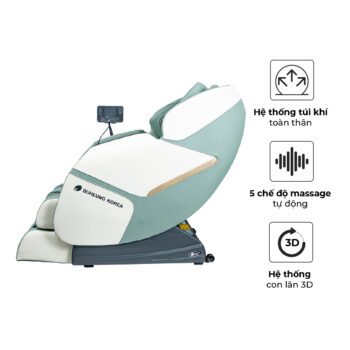 Ghế Massage Buheung Meadow Green MK-5080 5 Ghế Massage Buheung Meadow Green MK-5080 13
