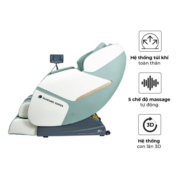 MK-5080-7 Ghế Massage Buheung Meadow Green MK-5080 6