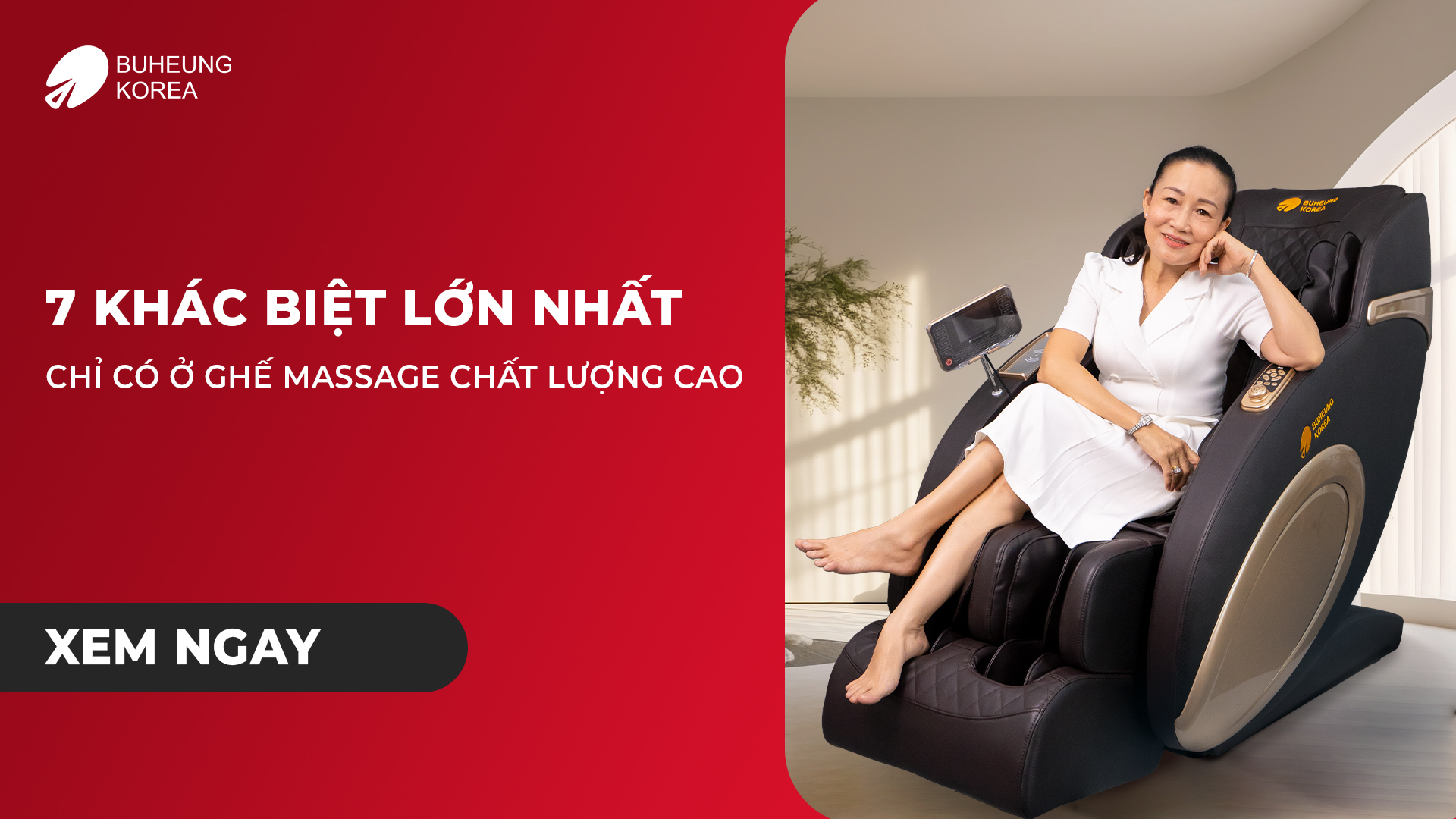7 Khác Biệt Lớn Nhất Chỉ Có Ở Ghế Massage Chất Lượng Cao  1