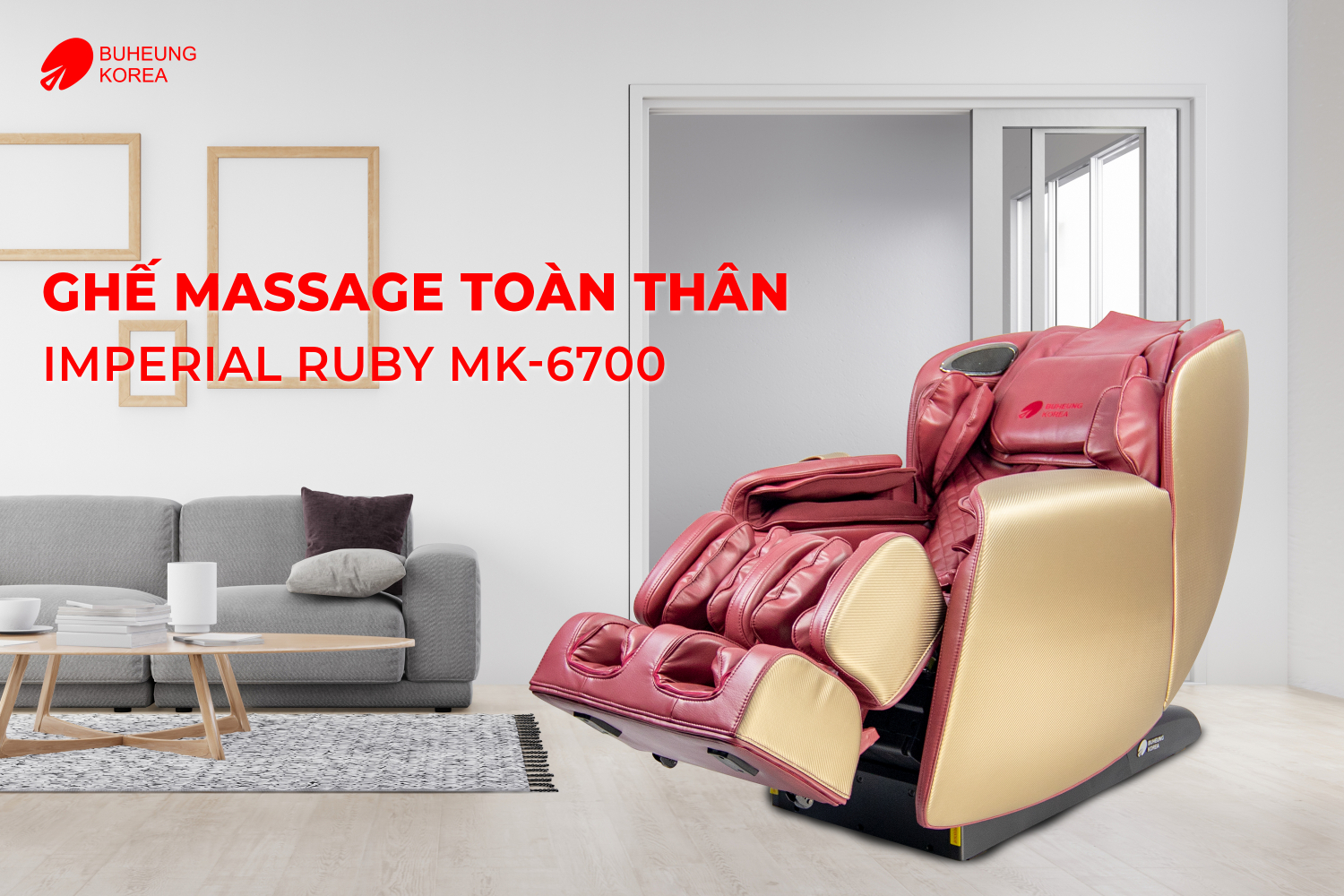 Top 9 Ghế Massage Hàn Quốc Giá Rẻ Được Yêu Thích Nhất 5