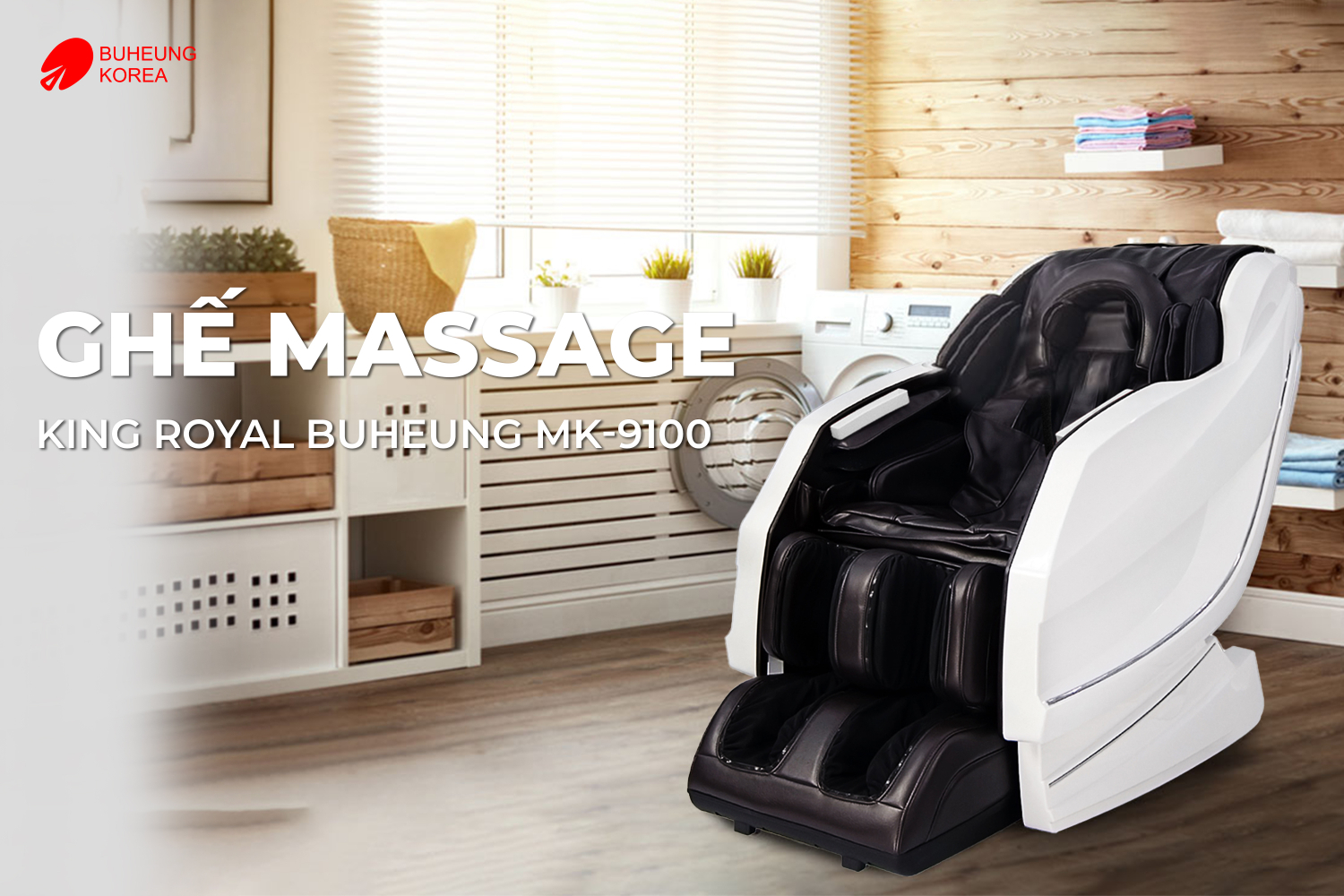 Top 9 Ghế Massage Hàn Quốc Giá Rẻ Được Yêu Thích Nhất 8