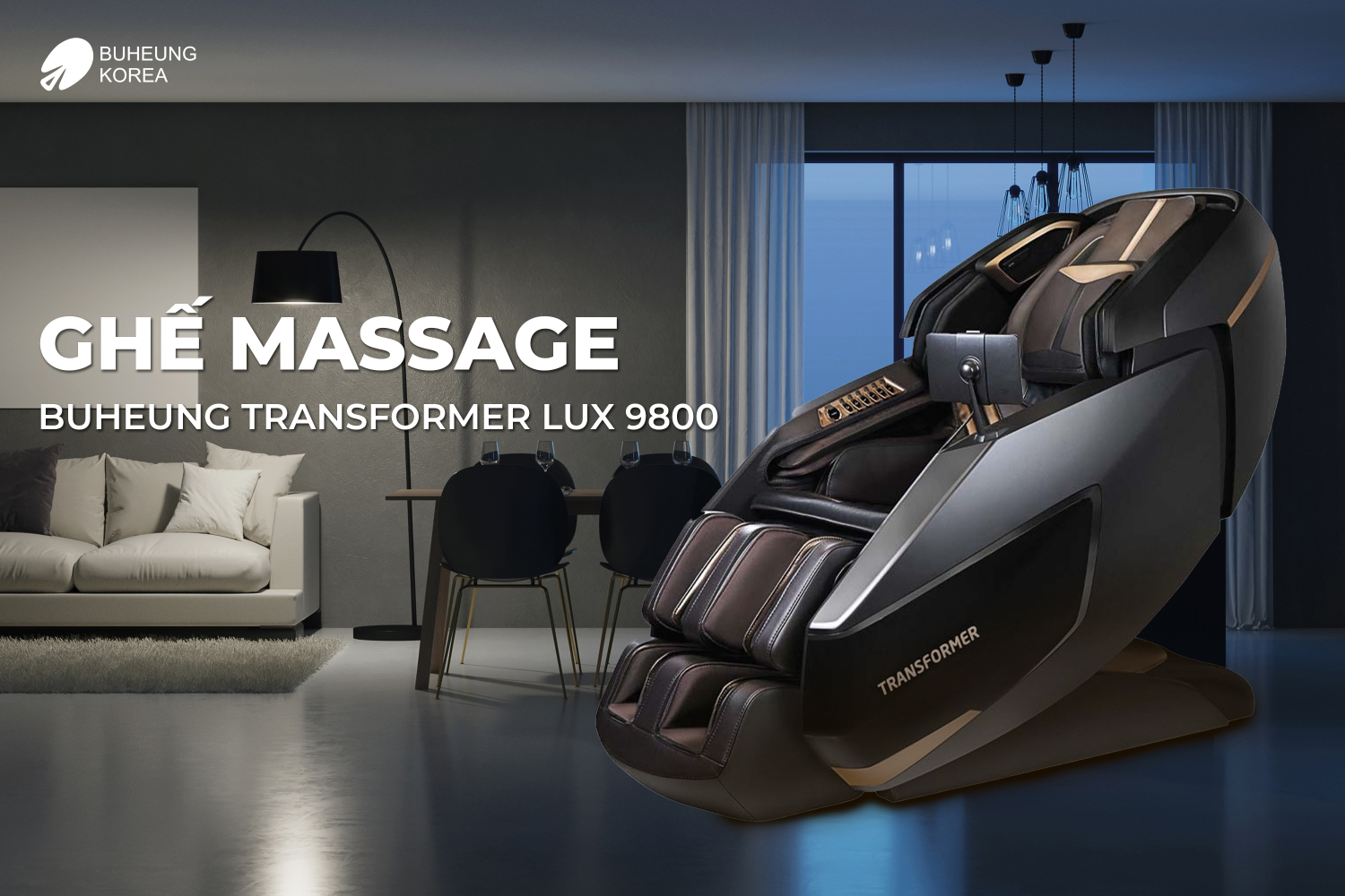 Top 9 Ghế Massage Hàn Quốc Giá Rẻ Được Yêu Thích Nhất 10