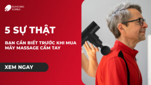 5 sự thật về máy massage cầm tay
