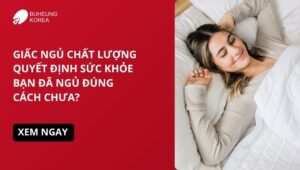 giấc ngủ chất lượng ảnh hưởng tới sức khỏe