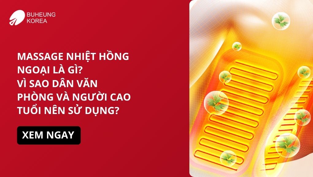 massage nhiệt hồng ngoại