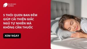 cải thiện giấc ngủ