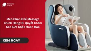 Mẹo Chọn Ghế Massage Chính Hãng: Bí Quyết Chăm Sóc Sức Khỏe Hoàn Hảo