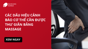 dấu hiệu cơ thể cần được massage