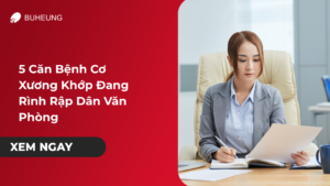 bệnh cơ xương khớp ở dân văn phòng