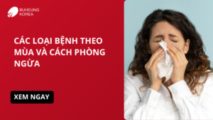 Các loại bệnh theo mùa và cách phòng ngừa