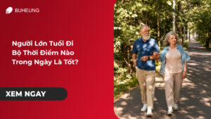 Người lớn tuổi đi bộ thời điểm nào trong ngày là tốt