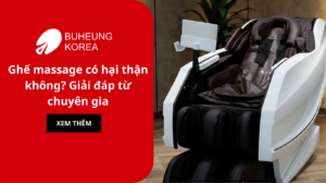 Ghế massage có hại thận không? Giải đáp từ chuyên gia 3