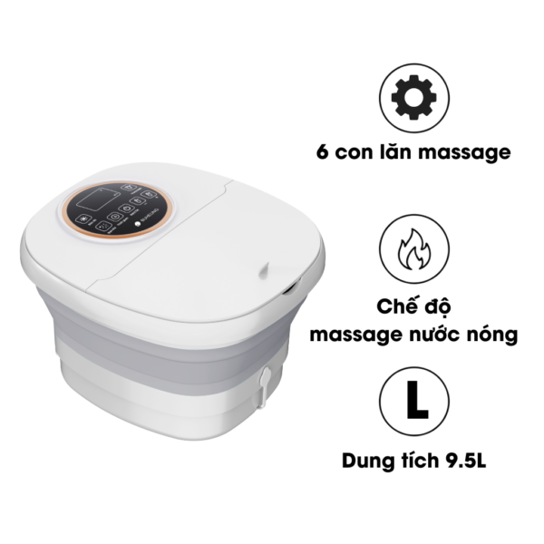 Bồn Ngâm Chân Massage Buheung MK-202 1